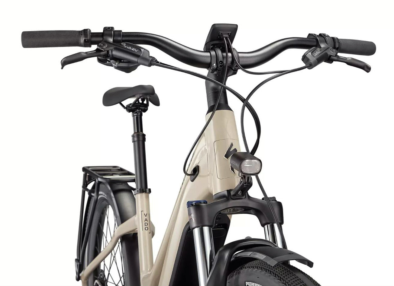 Specialized Turbo Vado 4.0 ST electric assist suspension path trail bike bicycle White Mtn/ Black Reflective