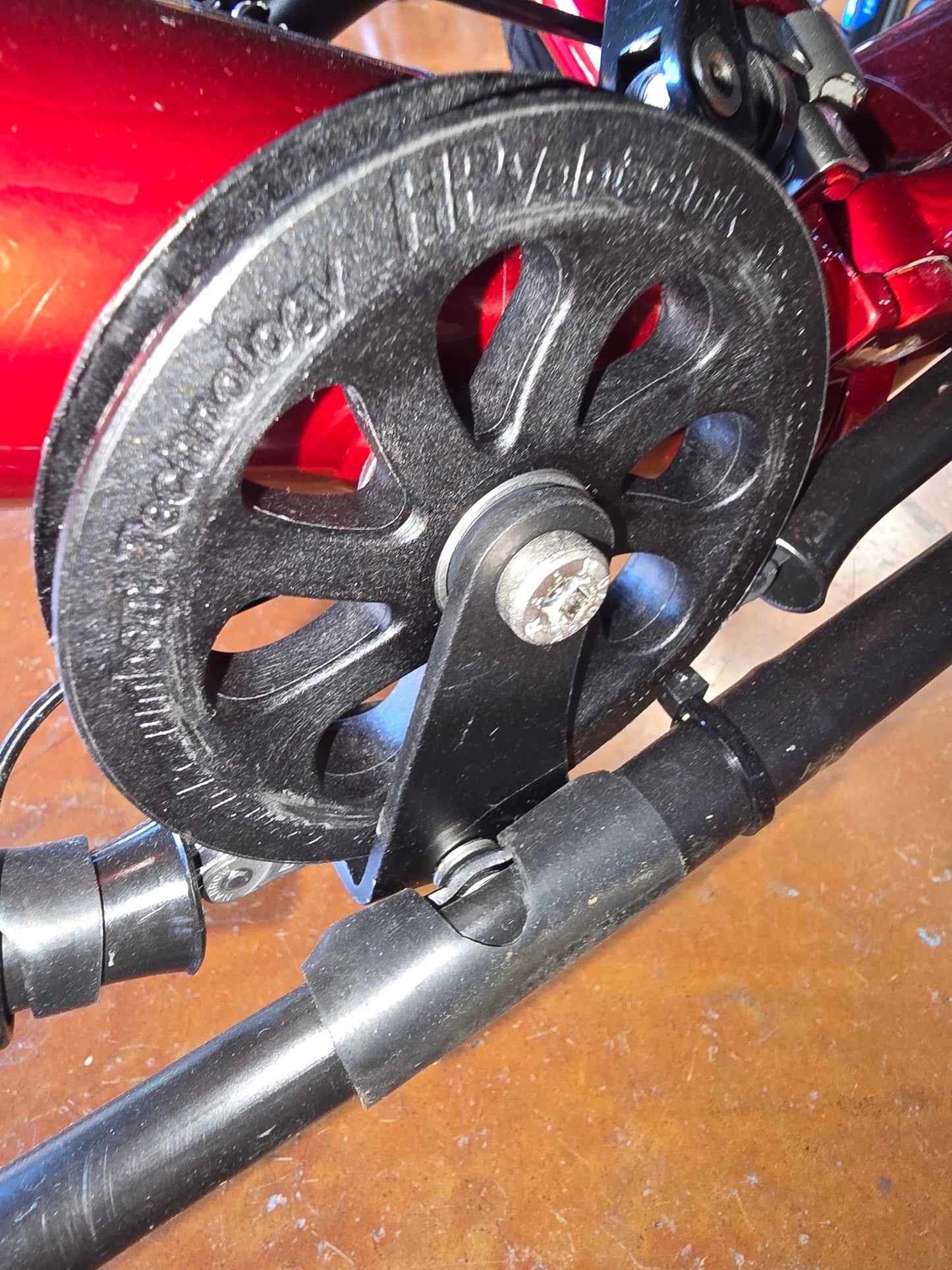 HP Velotechnik Gekko Chain Catch Hook on bike photo 2