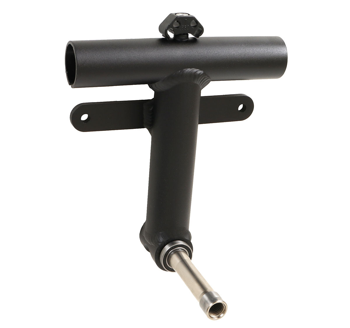 Steering component. HP Velotechnik Stem for Two-Piece Handlebar for Scorpion and Scorpion 2 trikes. upper view