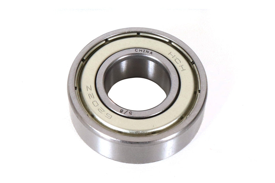 McMaster-Carr Sealed Cartridge Axle Ball Bearing 6202-2RS, from the top down.