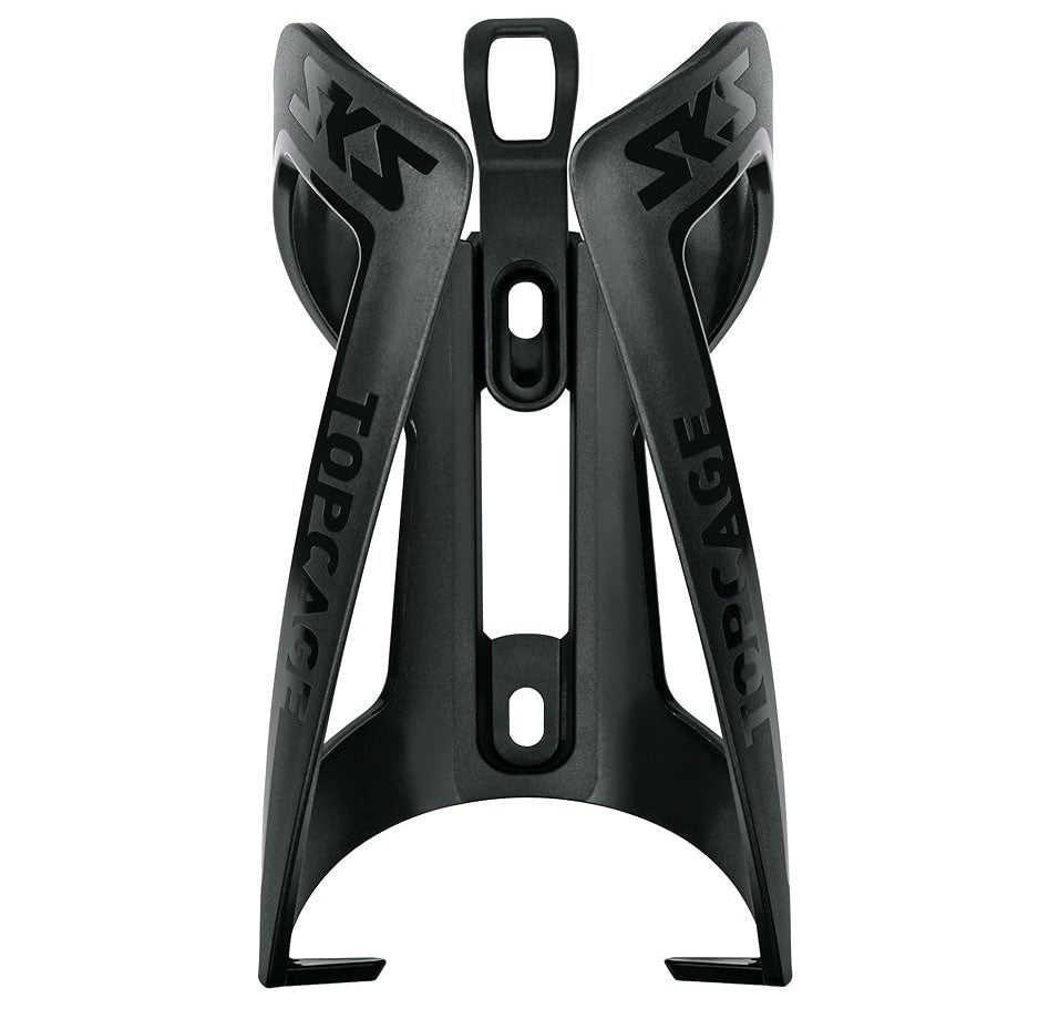 SKS TopCage Water Bottle Cage, studio front quarter view