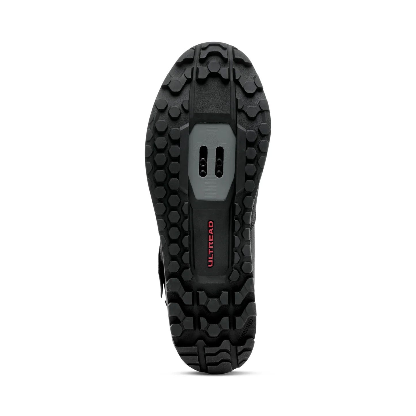 Shimano GE500 Bicycle Shoes Black, studio bottom view