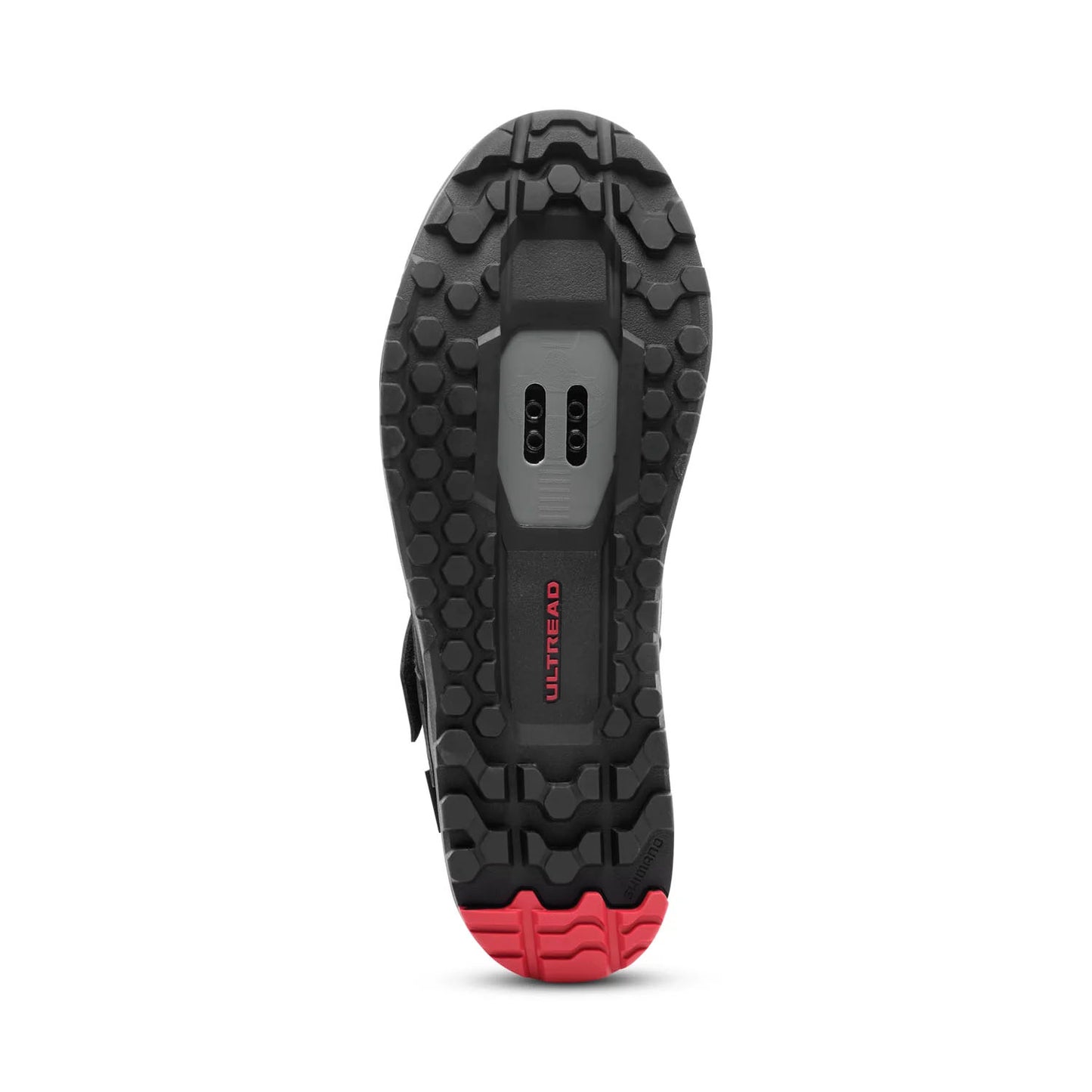 Shimano GE700 Cycling Shoes Black, studio bottom view