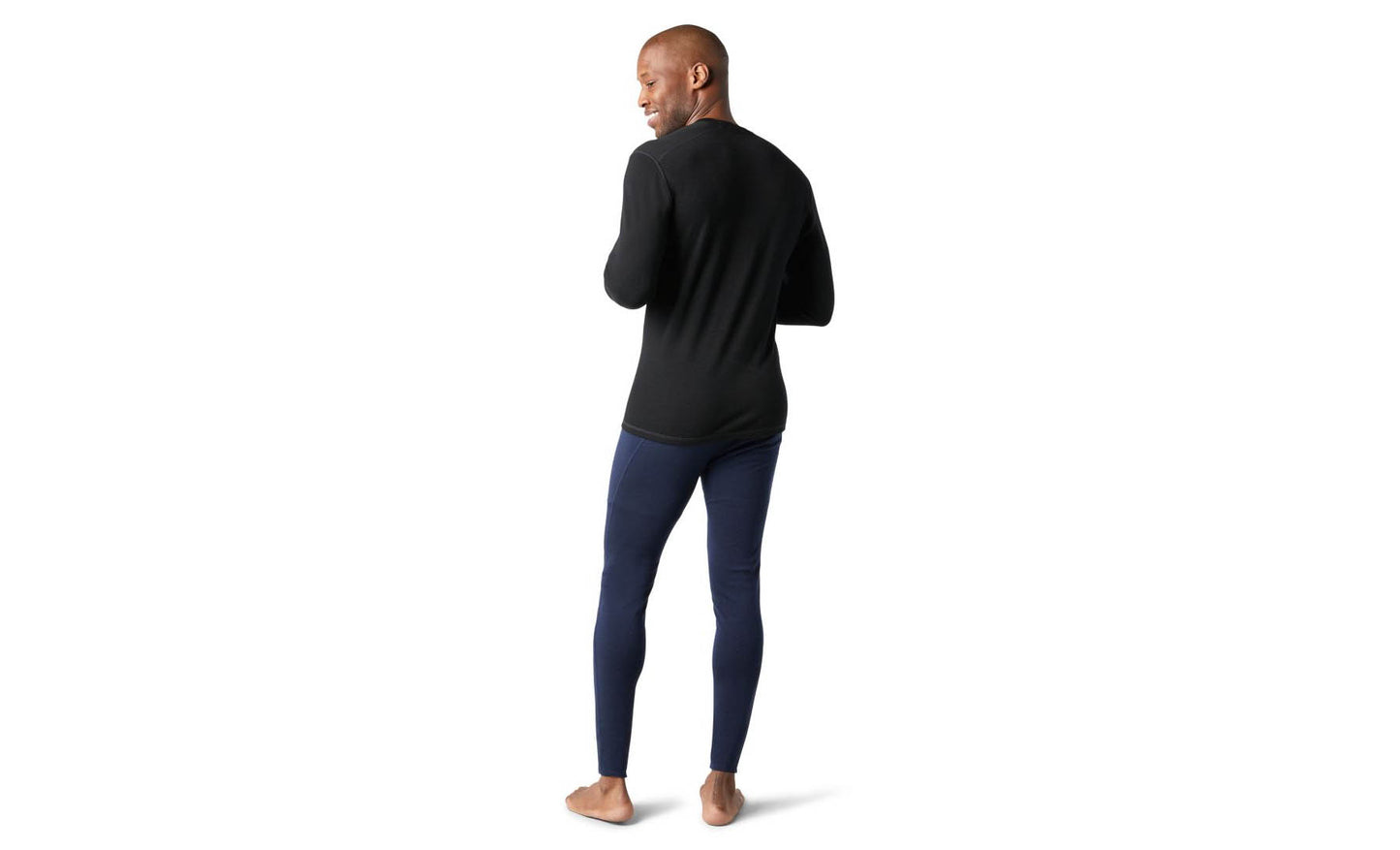 Smartwool Classic Thermal Merino Base Layer Crew Black