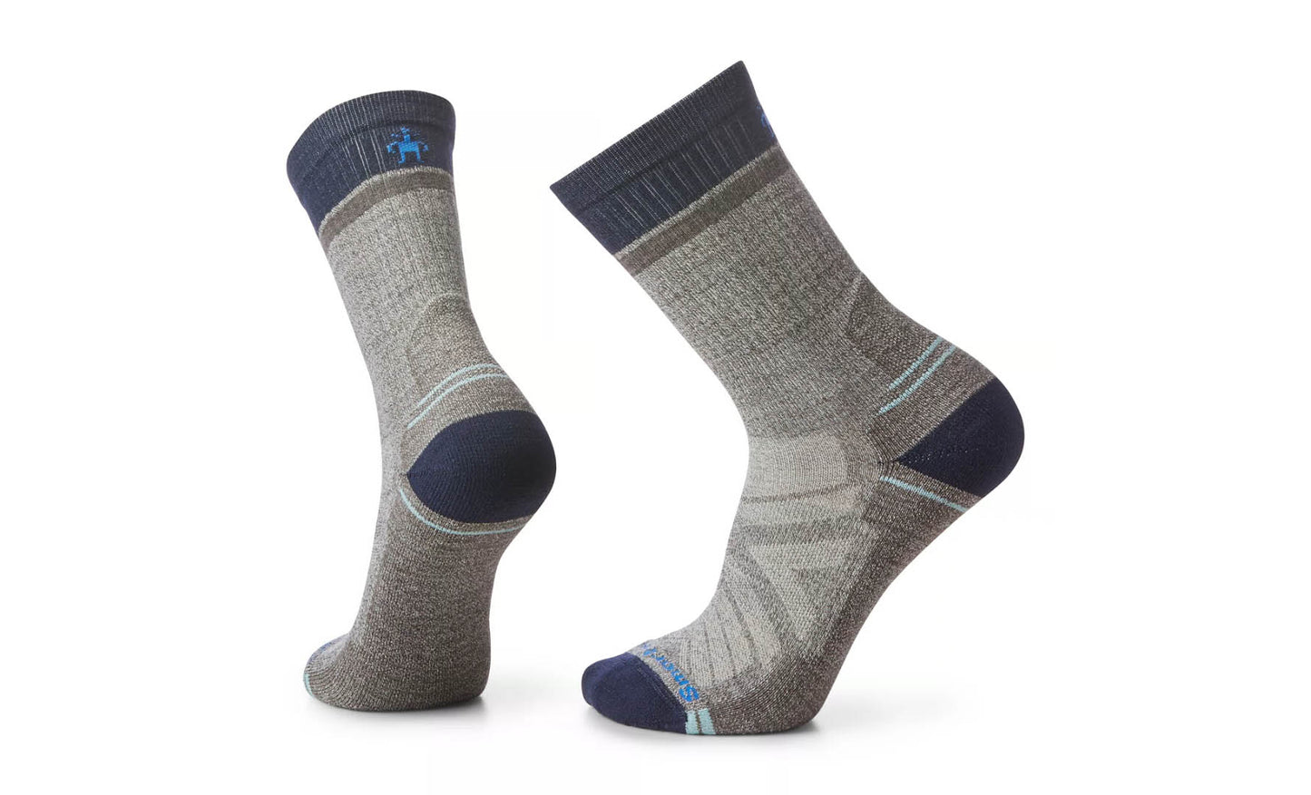 Smartwool Hike Light Cushion Winding Trail Crew Socks Taupe