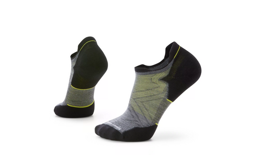 Smartwool Run Targeted Cushion Low Ankle Socks Gray
