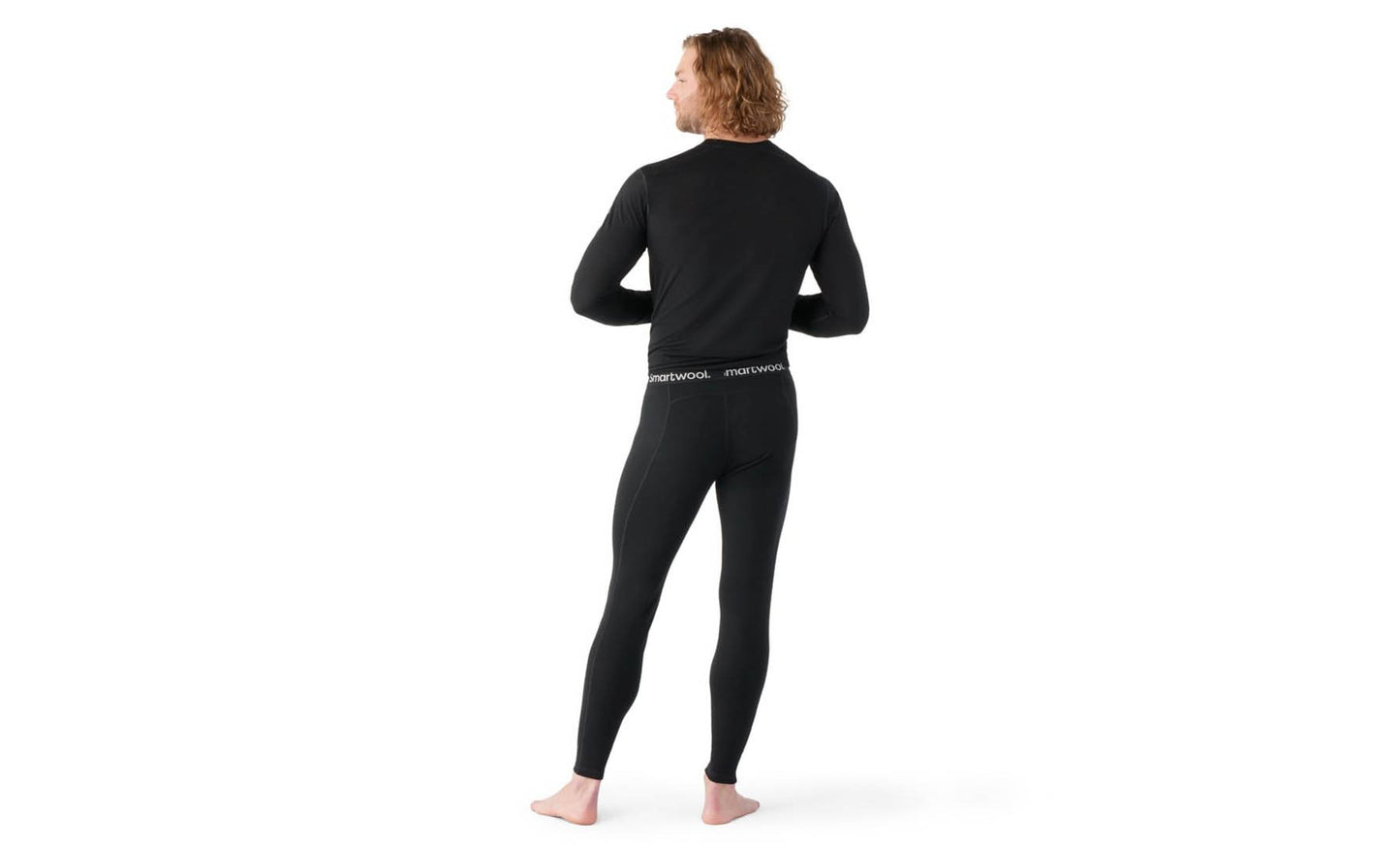 Smartwool Mens Classic Thermal Baselayer Bottom Black