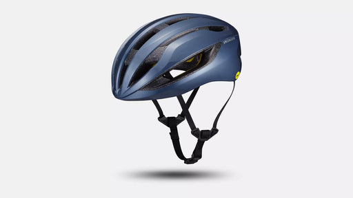 Specialized Loma Helmet Cast Blue Metallic studio image front quarter view