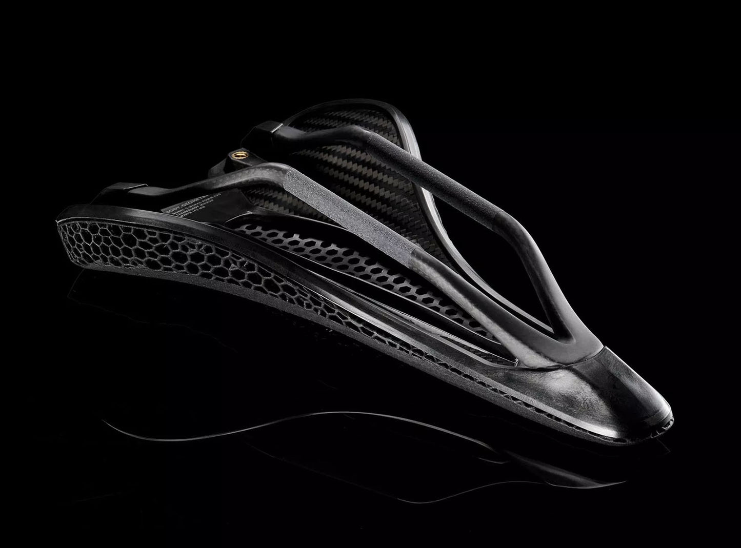 Specialized S-Works Romin EVO Mirror Saddle Black, studio bottom view