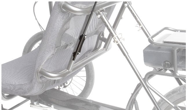 Sun Seeker Safety Flag Mounting Bracket On Trike