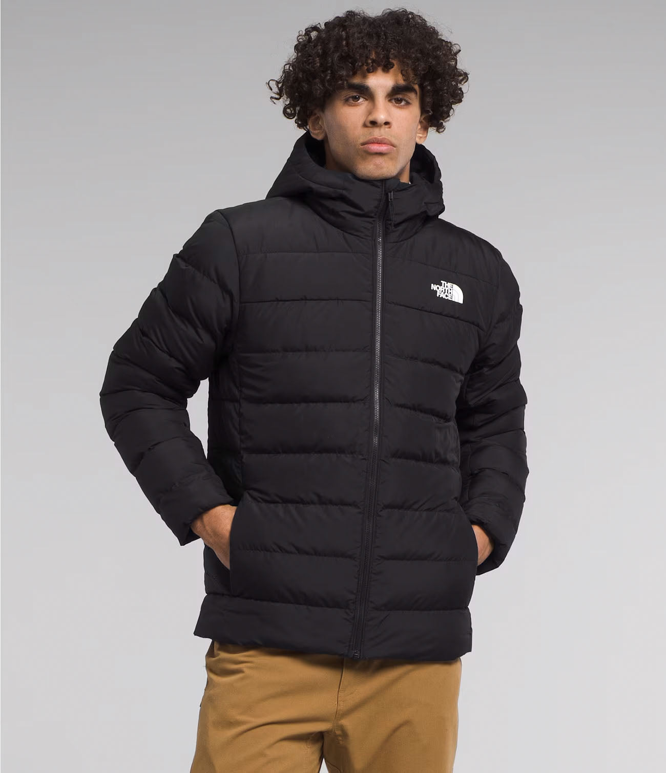 Hooded Jacket North Face 700 Goose Down Jacket The North Face LHOTSE Goose Down 700 Fill Jacket TNF Black/TNF