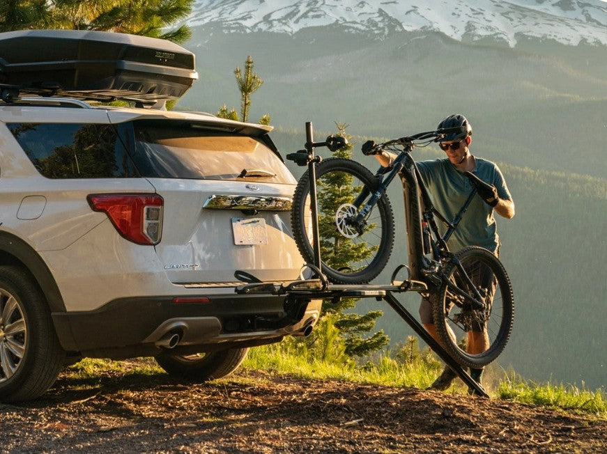 Yakima OnRamp 1.25" Hitch Rack Outdoor Image with Bike