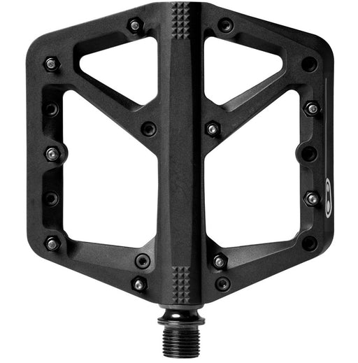 Crank Brothers Stamp 1 Pedals Platform Composite 9/16 Small black, studio top view