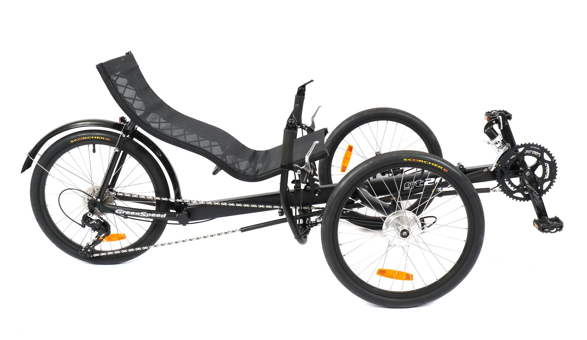 Greenspeed GT20 Recumbent Trike – Hostel Shoppe