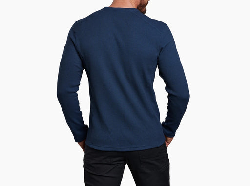KÜHL Mens Konflikt Henley Shirt Midnight light winter longsleeve sweater