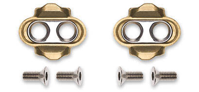 Crank Brothers Premium Cleat showing the cleat and screws laid out on the white background