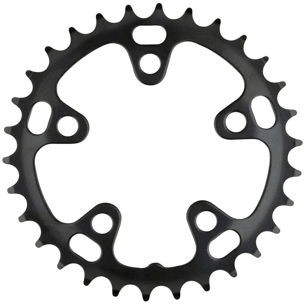 Full Speed Ahead Steel 74mm BCD Chainring Black