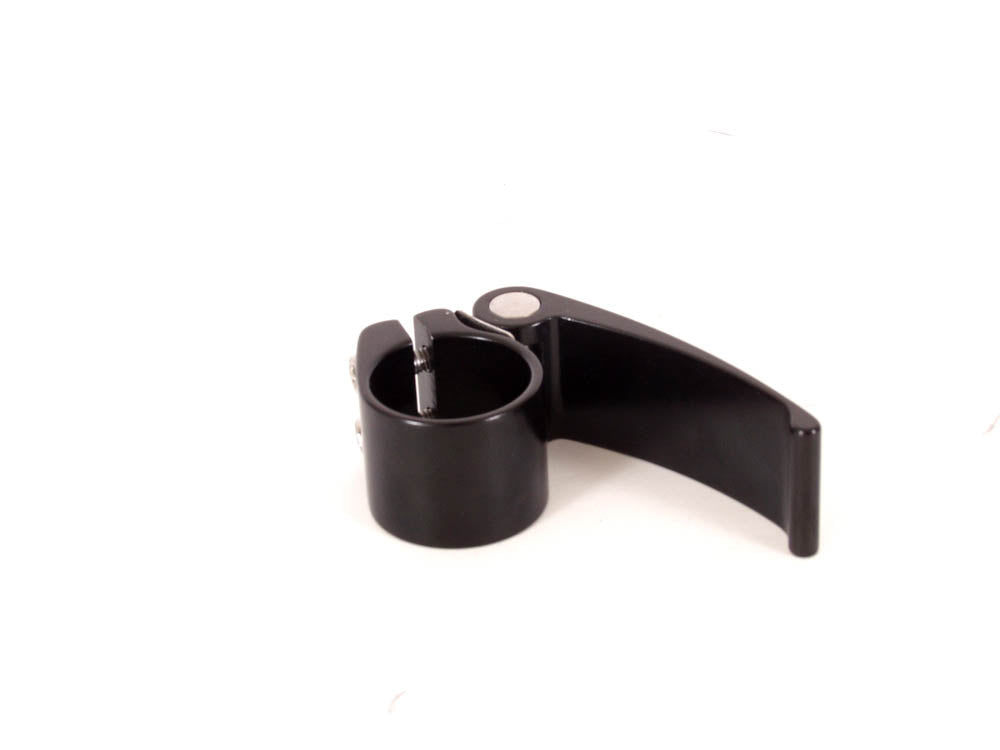 HP Velotechnik Handlebar Clamp For Folding Right Side on a white background showing the side of the clip.