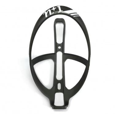 ICE Bottle Cage N+1 BLACK/WHITE studio image