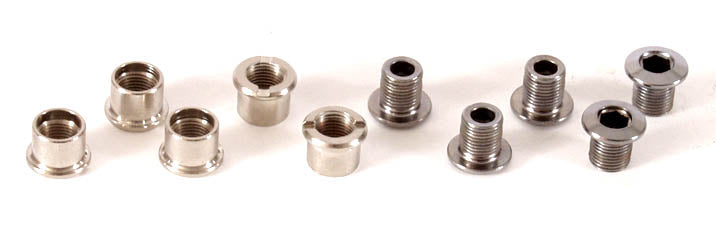 Problem Solvers Chainring Bolt/Nut Set Double