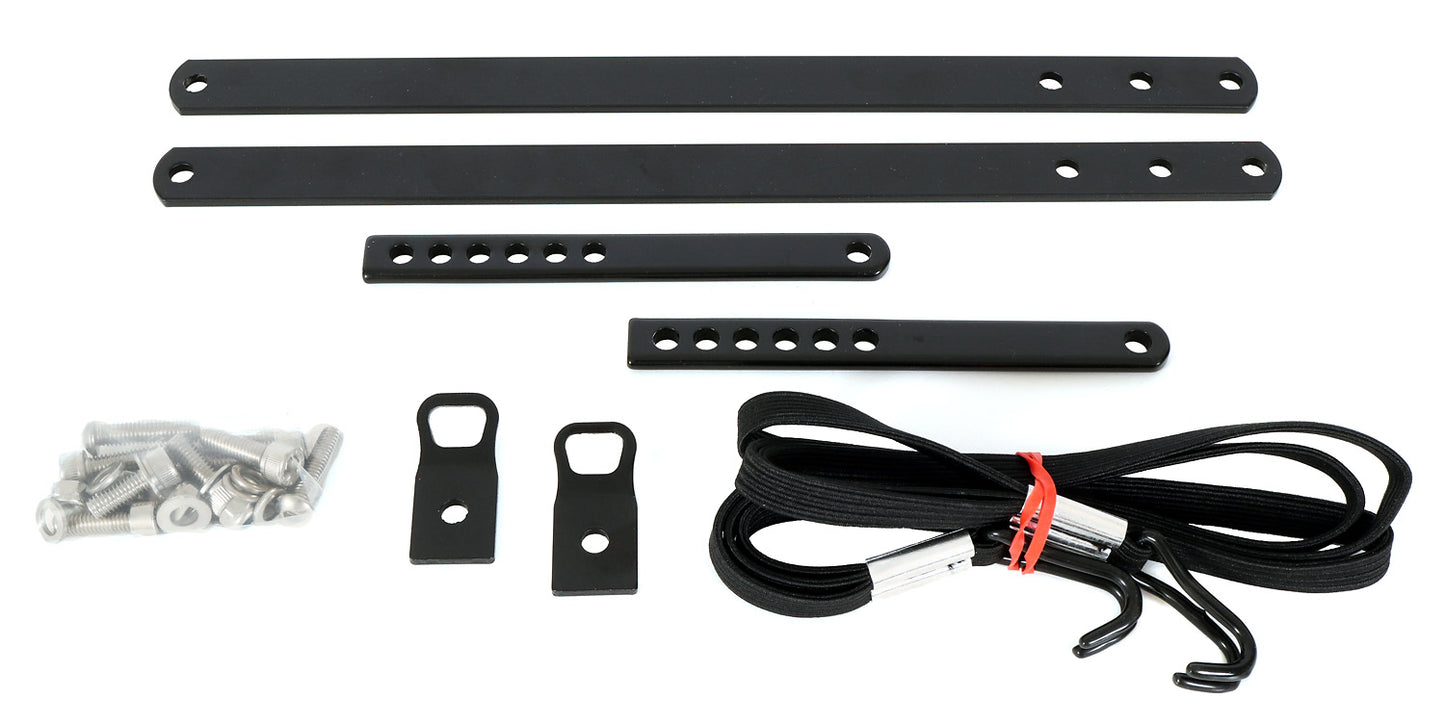 Rear Rack for Greenspeed Magnum SD and XL recumbent trikes with 20" rear wheel hardware