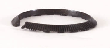 Schlumpf Steel Cone .5mm For Aluminum Frame shown from the side on a white background