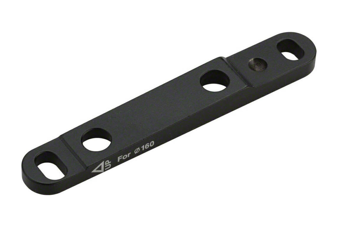 Shimano Front 140/160mm Rotor Flat-Mount Road Disc Caliper Mount Plate, for shimano brake componentry.