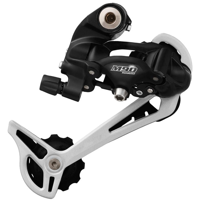 SunRace RD-M91 SGS 9 Speed Direct Rear Derailleur side view showing the derailleur