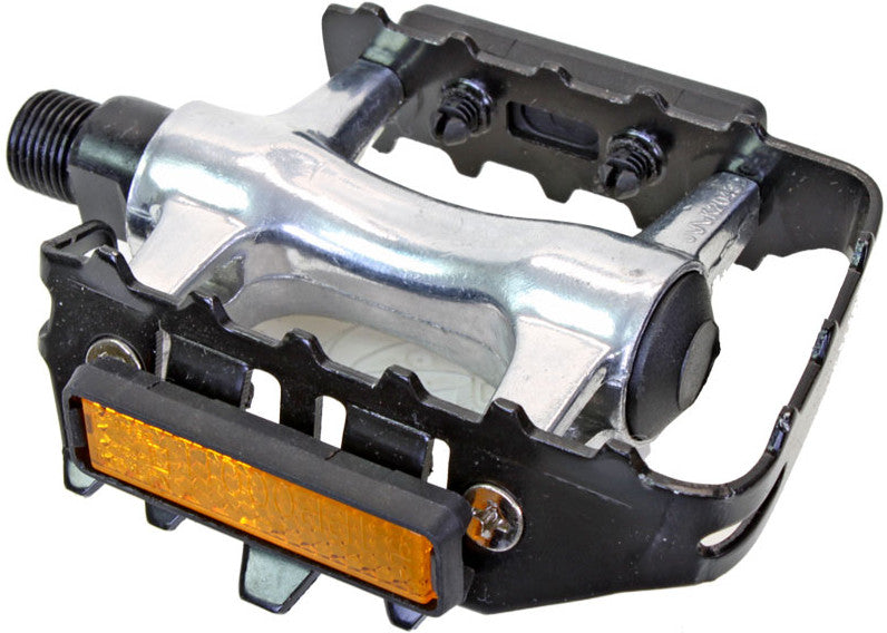 Sunlite MTB Alloy LoPro 9/16 Pedals on a white background showing the top and side of the pedal