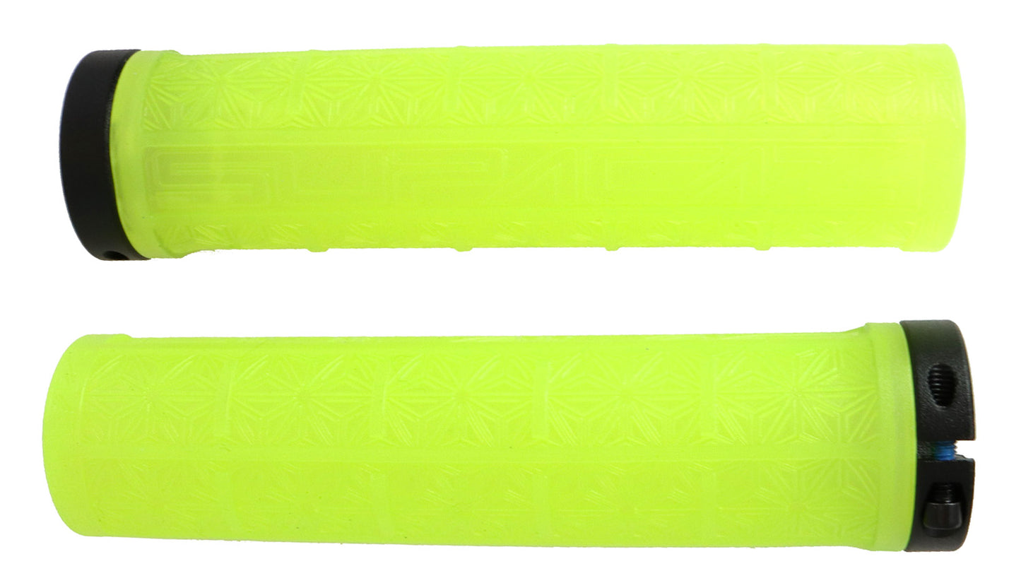 Supacaz GriZips Grips on a white background.