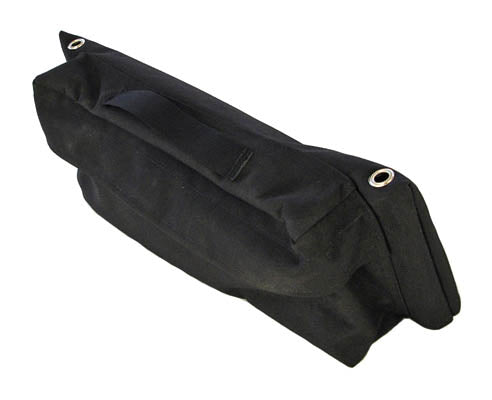 TerraTrike Seat Bag Silver Logo studio image