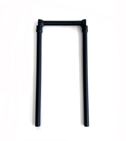 Volae Upper Seat Stay in black on a white background.