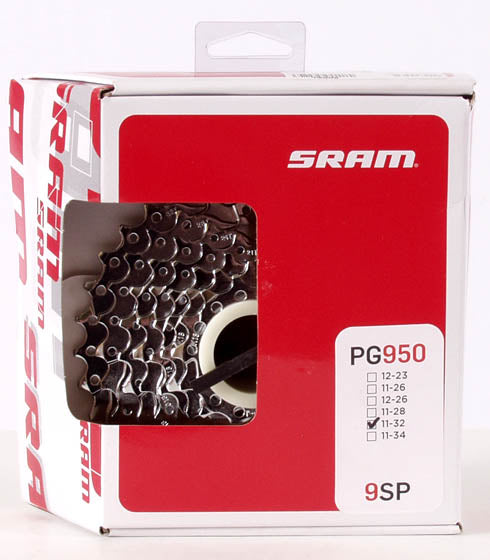 SRAM PG-950 9 Speed 11-32t Cassette