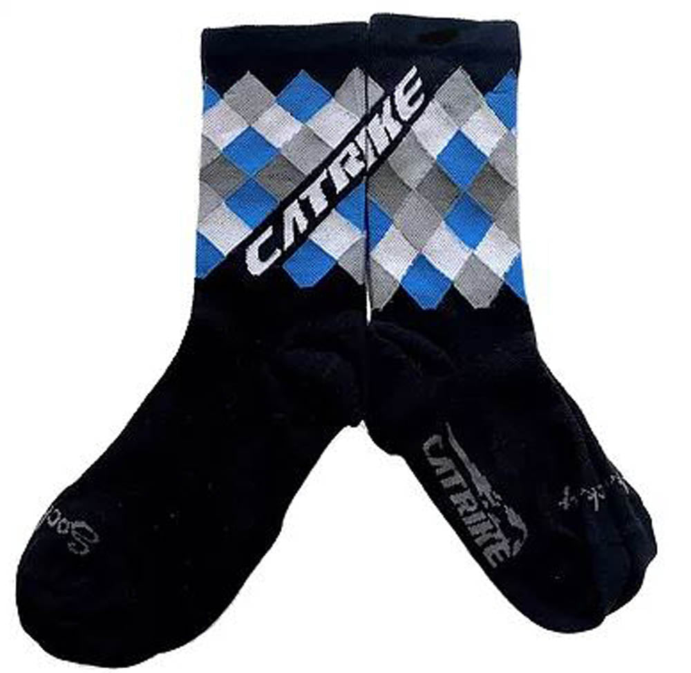 Catrike Logo Socks Black studio image front