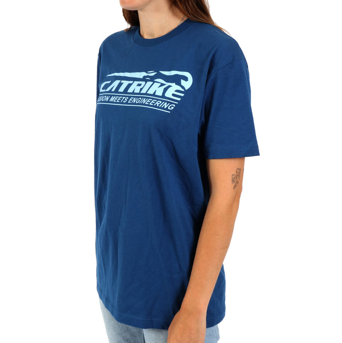 Catrike Trike Logo T-Shirt Royal Blue
