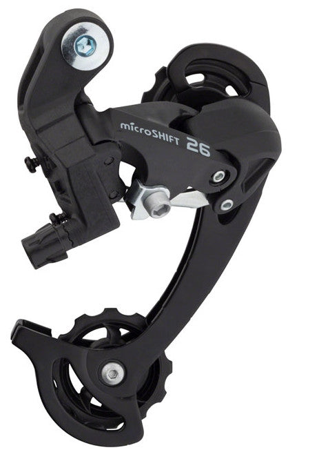 microSHIFT M26 8-9 Speed Long Cage Black Rear Derailleur