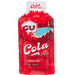 studio image of a single red and white package of Gu gel in the Cola me-happy flavor