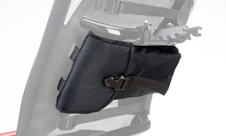 ice accessory pouch for ergoflow and ergoluxe seats on a trike studio image