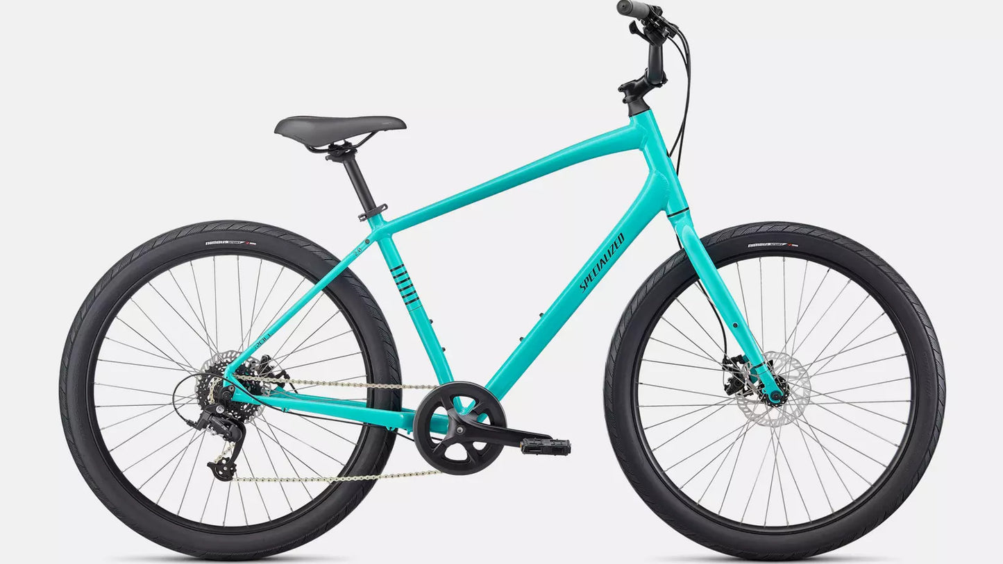 Specialized Roll 2.0 Lagoon Blue/Tarmac Black/Black Reflective kids bike studio image side