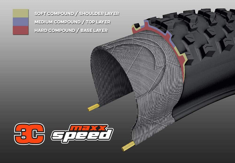 Maxxis Ikon 3C Maxx Speed EXO Tubeless Folding Tire 29 x 2.2" (56-622mm)