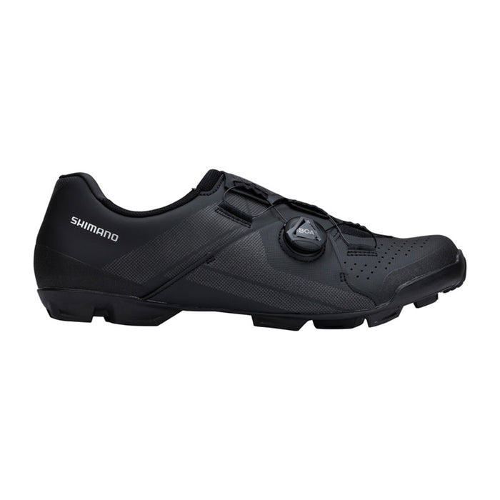 Shimano XC300 Bicycle Shoes Wide Black
