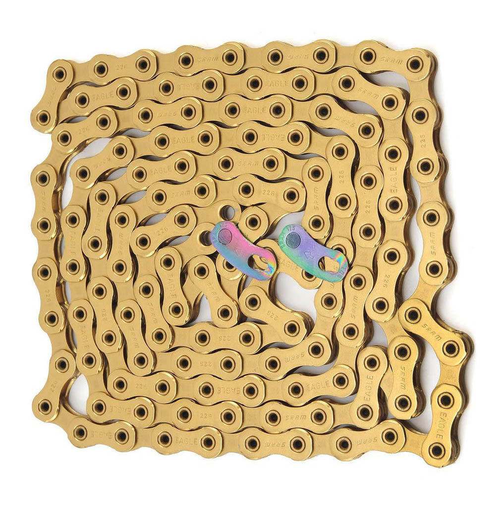 SRAM XX1 Eagle 12 Speed 126 Links Gold Chain