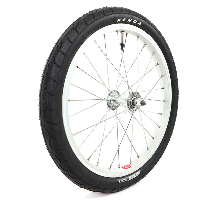Sta-Tru 16" 305mm Single Wall MSW Front Wheel with Tire and Tube