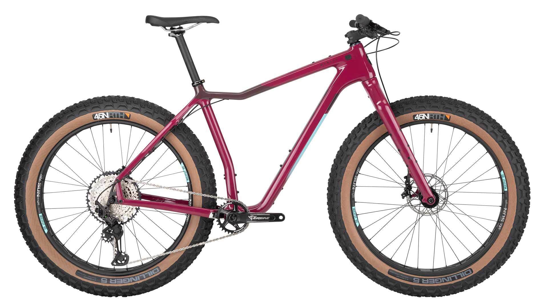 Salsa Cycles Mukluk Carbon XT 26 Carbon Purple Fat Bike – Hostel