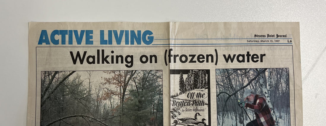 Shoppe Talk: Throwback Article "Walking on (Frozen) Water"