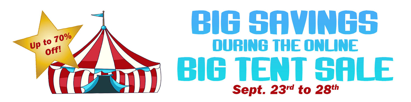 BIG TENT SALE