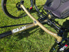 ICE Sprint X 700 Closeup Frame and steering, highlighting the new gold color. - Studio Image 1 