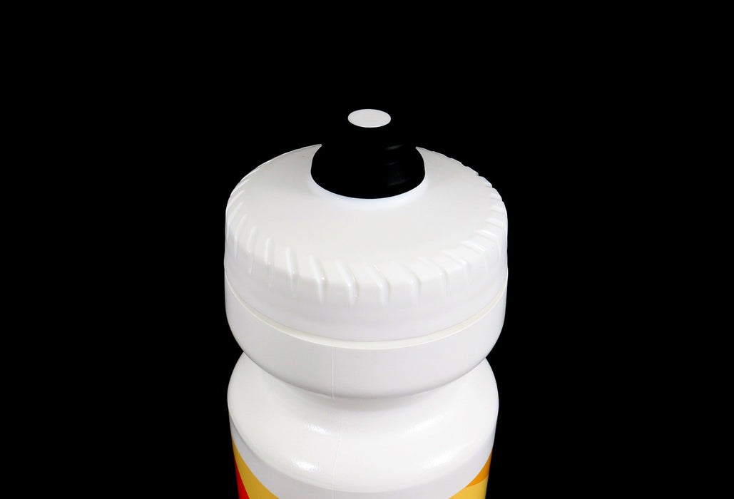 Hostel Shoppe Custom Specialized Purist MoFlo 22oz Water Bottle Close  Up Lid Studio Image