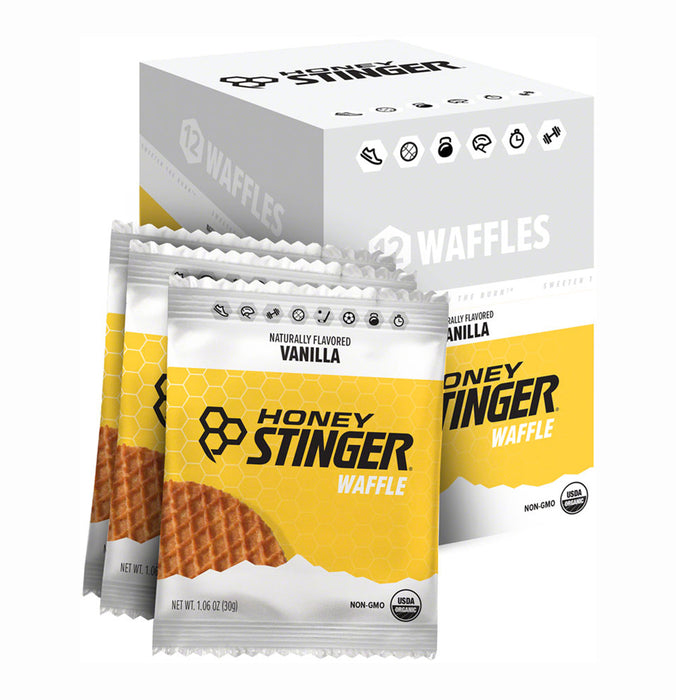 Honey Stinger Organic Waffle Vanilla Box of 16