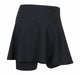 Women's Sugar skirt back with spandex showing (built into skirt) Black.